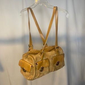 Maxx New York Tan Genuine Leather Purse